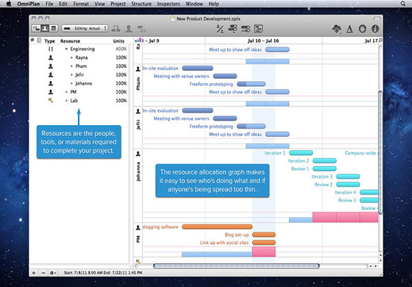 OmniPlan 3 Pro 3.14.4 for Mac|Mac版下载 | 项目管理软件