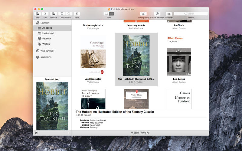 ExLibris 10.1.0 for Mac|Mac版下载 | 图书库数据管理软件