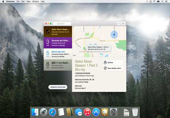 Deliveries 3.2.4 for Mac|Mac版下载 | 快递追踪
