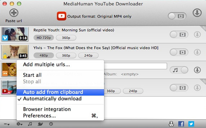 MediaHuman YouTube Downloader 3.9.9.45 for Mac|Mac版下载 | 视频下载工具