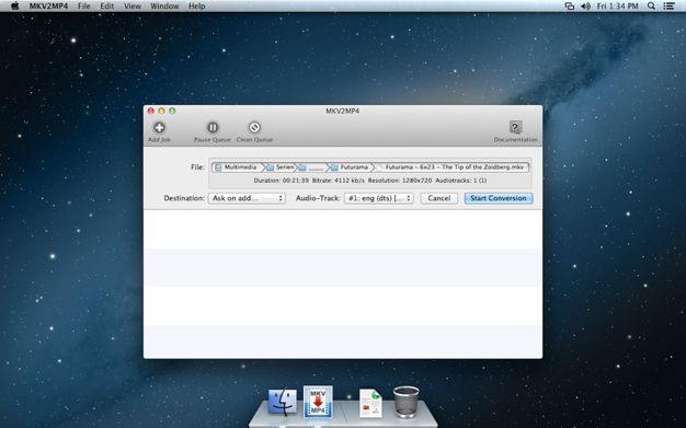 MKV2MP4 1.4.15 for Mac|Mac版下载 | 视频格式转换