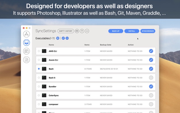 SyncSettings 1.2.4 for Mac|Mac版下载 | 保存并同步首选项
