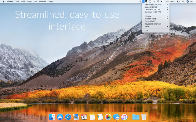 Alarmey 2 2.0.3 for Mac|Mac版下载 | 菜单栏任务提醒工具