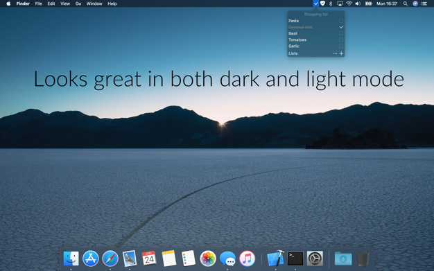 Todoey 2 2.0.6 for Mac|Mac版下载 | 菜单栏待办事项小工具