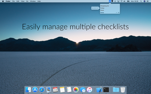 Todoey 2 2.0.6 for Mac|Mac版下载 | 菜单栏待办事项小工具