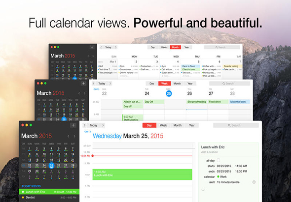 Fantastical 2 2.5.16 for Mac|Mac版下载 | 日历工具