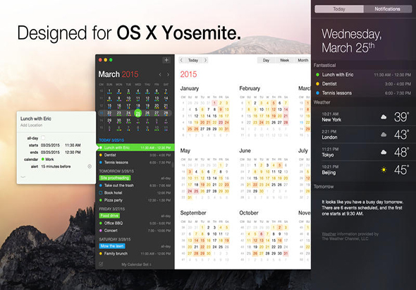 Fantastical 2 2.5.16 for Mac|Mac版下载 | 日历工具