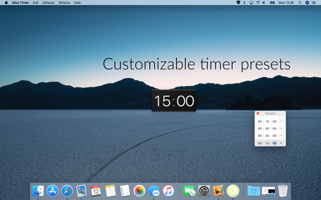 Nice Timer 3 3.2.0 for Mac|Mac版下载 | 计时器