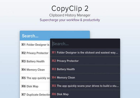CopyClip 2 2.9.98 for Mac|Mac版下载 | 剪贴簿管理器