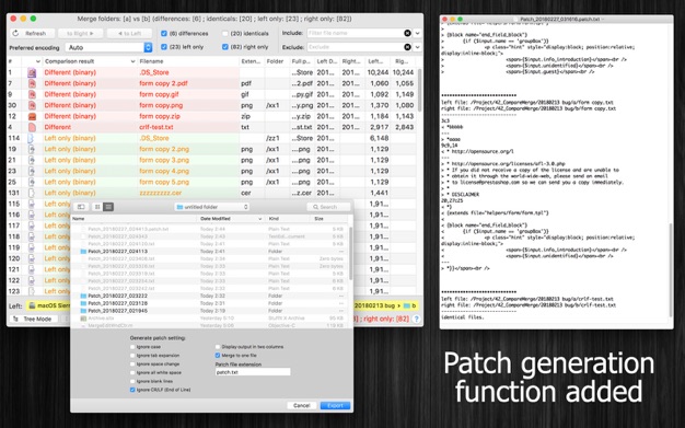 CompareMerge 2.13 for Mac|Mac版下载 | 文件比较及合并工具