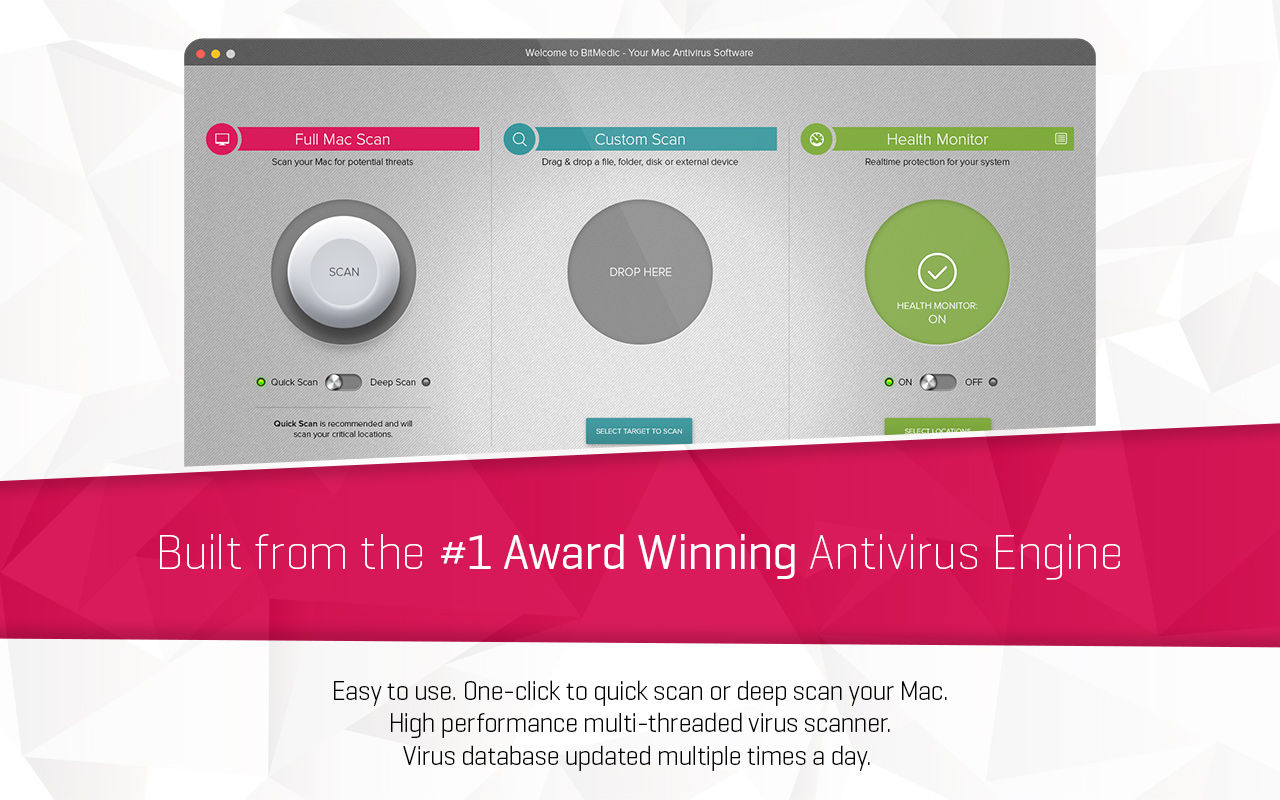Antivirus BitMedic Pro 3.1.3 for Mac|Mac版下载 | 杀毒软件