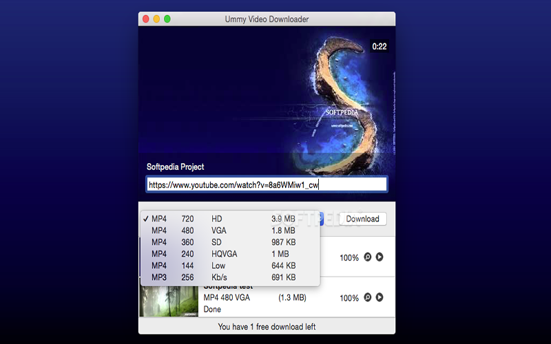 Ummy Video Downloader 1.72 for Mac|Mac版下载 | Youtube视频下载工具