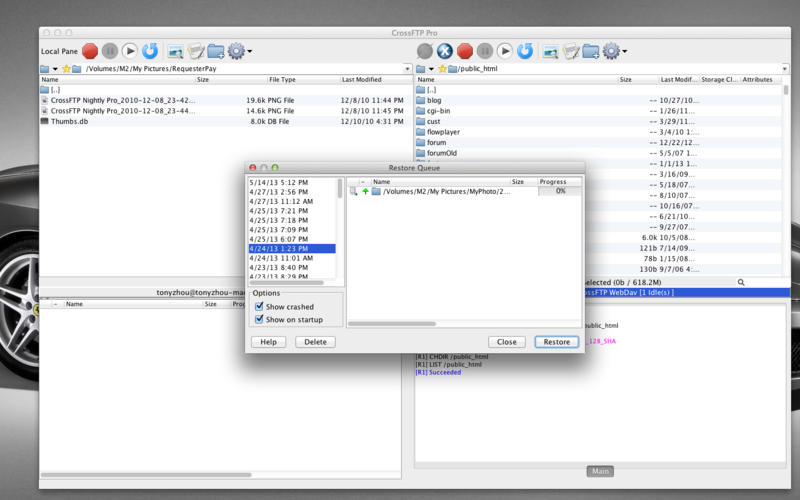 CrossFTP Pro 1.99.2 for Mac|Mac版下载 | 文件传输工具