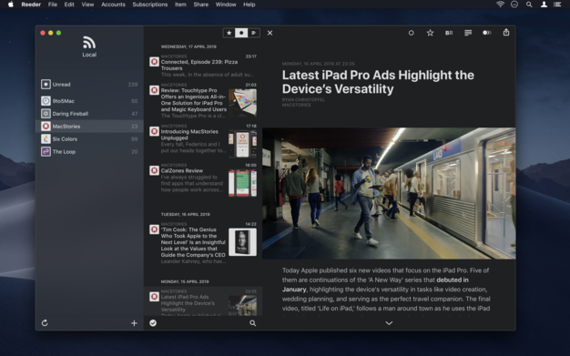 Reeder 4 4.2.5 for Mac|Mac版下载 | 新闻订阅软件
