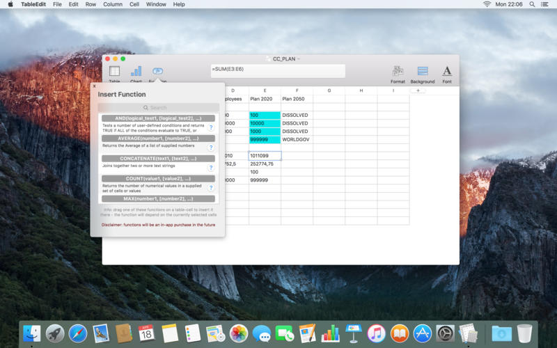 TableEdit 1.4.6 for Mac|Mac版下载 | 电子表格软件