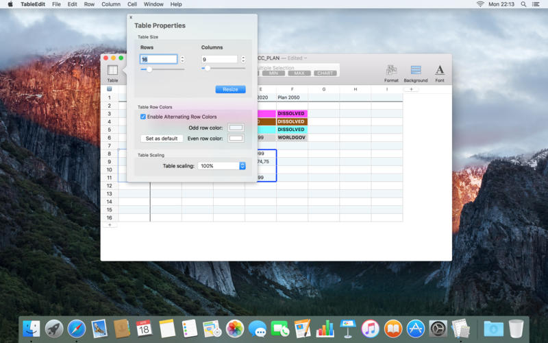 TableEdit 1.4.6 for Mac|Mac版下载 | 电子表格软件