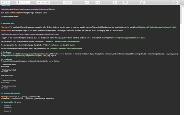 MarkEditor 1.12 for Mac|Mac版下载 | 轻量级Markdown编辑器