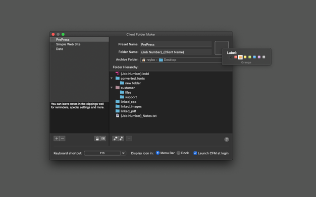 Client Folder Maker 5.0 for Mac|Mac版下载 | 文件管理工具