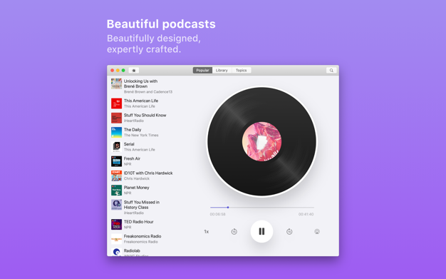 Cosmicast 2.0.4 for Mac|Mac版下载 | 网络电台