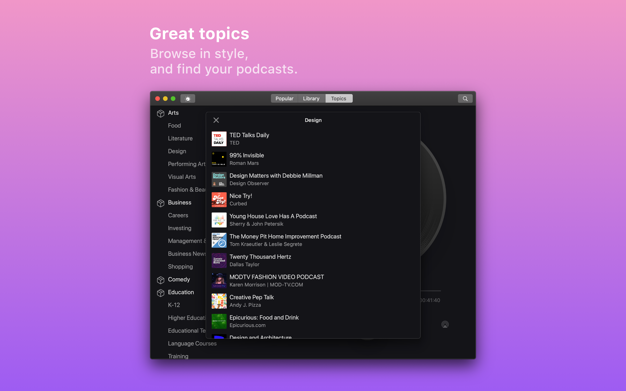 Cosmicast 2.0.4 for Mac|Mac版下载 | 网络电台