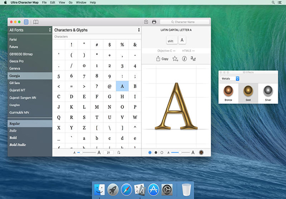 Ultra Character Map 2.1.1 for Mac|Mac版下载 | 字符映射工具