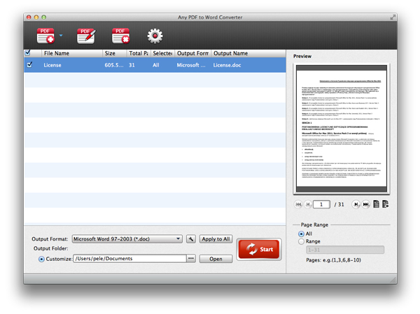 Tipard PDF to Word Converter 3.1.26 for Mac|Mac版下载 | PDF格式转换及OCR文字识别