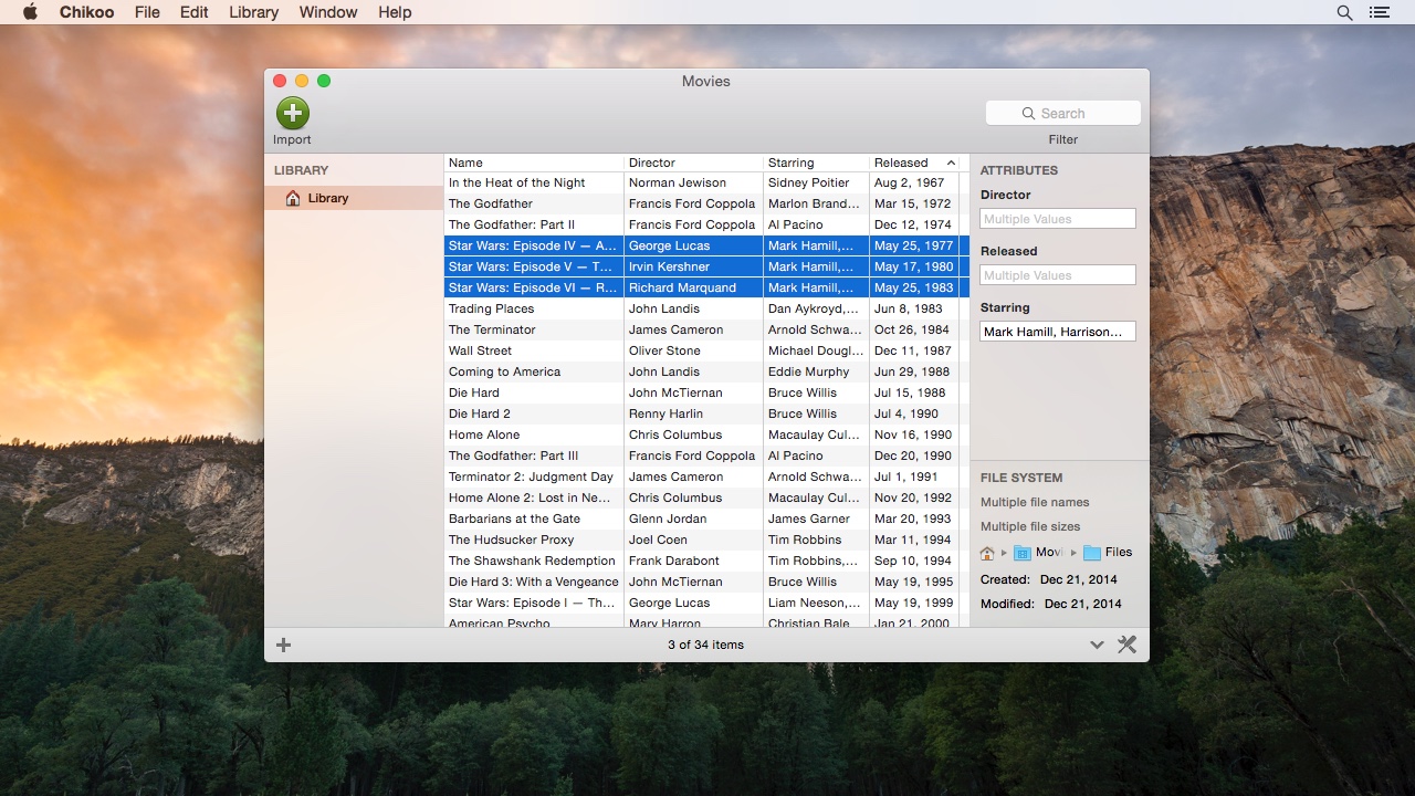 Chikoo 1.1 for Mac|Mac版下载 | 文件组织管理工具