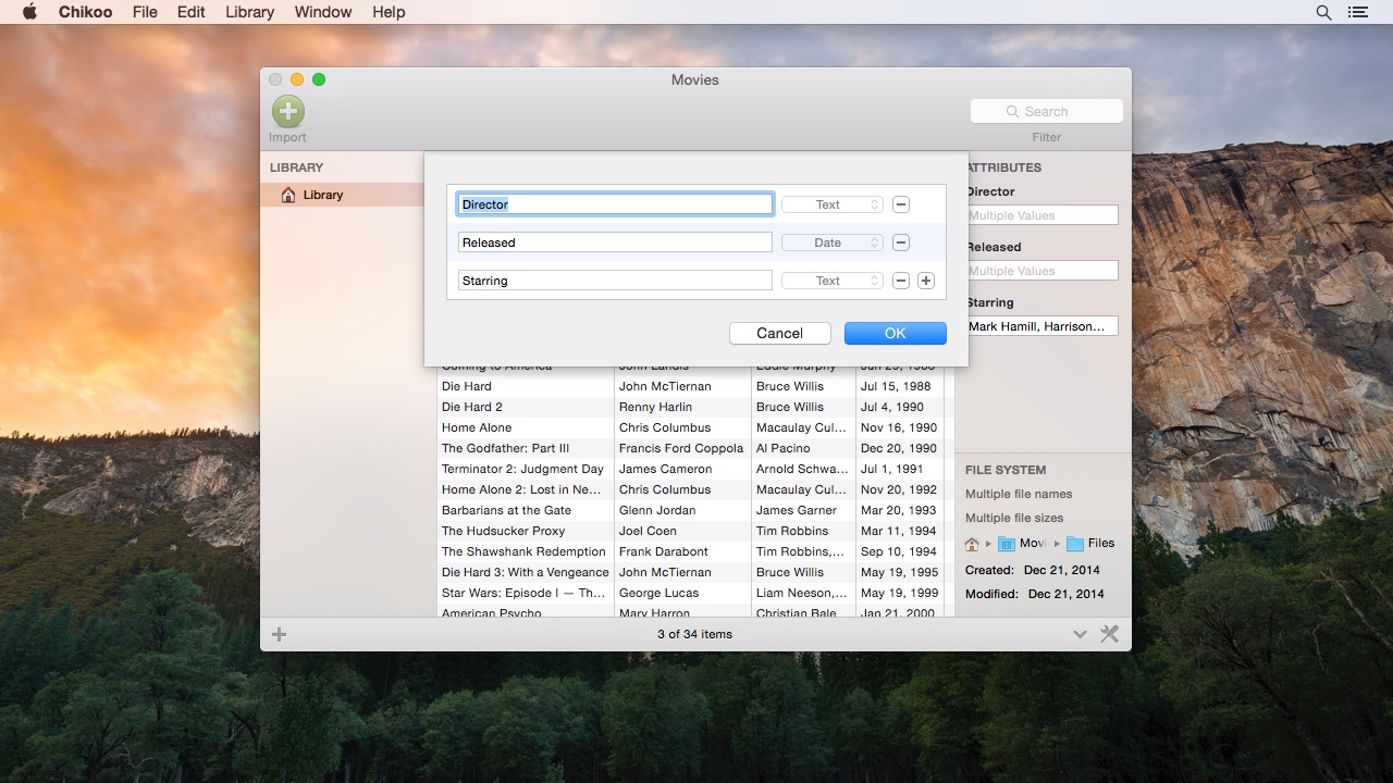 Chikoo 1.1 for Mac|Mac版下载 | 文件组织管理工具