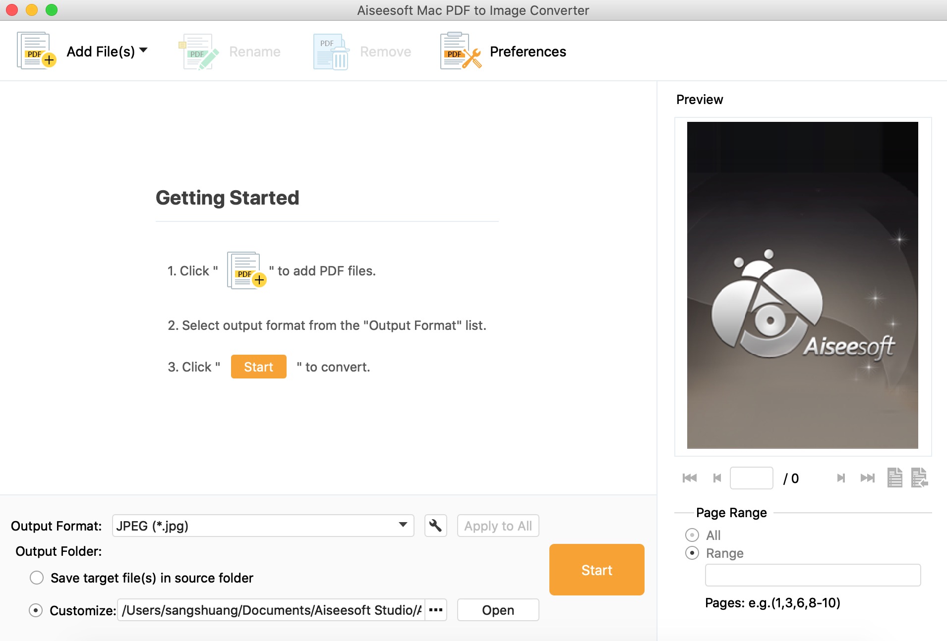 Aieesoft Mac PDF to Image Converter 3.1.50 for Mac|Mac版下载 | 将PDF转换成图像