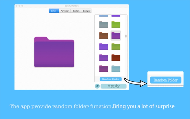 Colorful Folders 2.1.0 for Mac|Mac版下载 | 文件夹图标美化工具