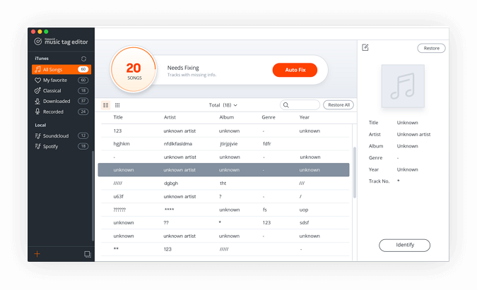 KeepVid Music Tag Editor 3.0.0 for Mac|Mac版下载 | 音乐标签编辑器