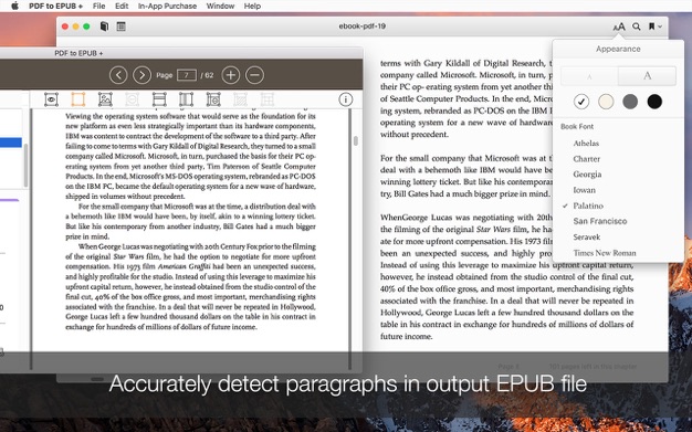 PDF to EPUB Converter 6.2.1 for Mac|Mac版下载 | 电子书格式转换工具