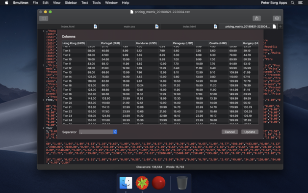 Smultron 11 - Text editor 11.2.7 for Mac|Mac版下载 | 文本编辑器