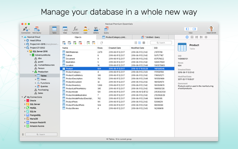 Navicat Premium 12 12.1.27 for Mac|Mac版下载 | 数据库管理工具