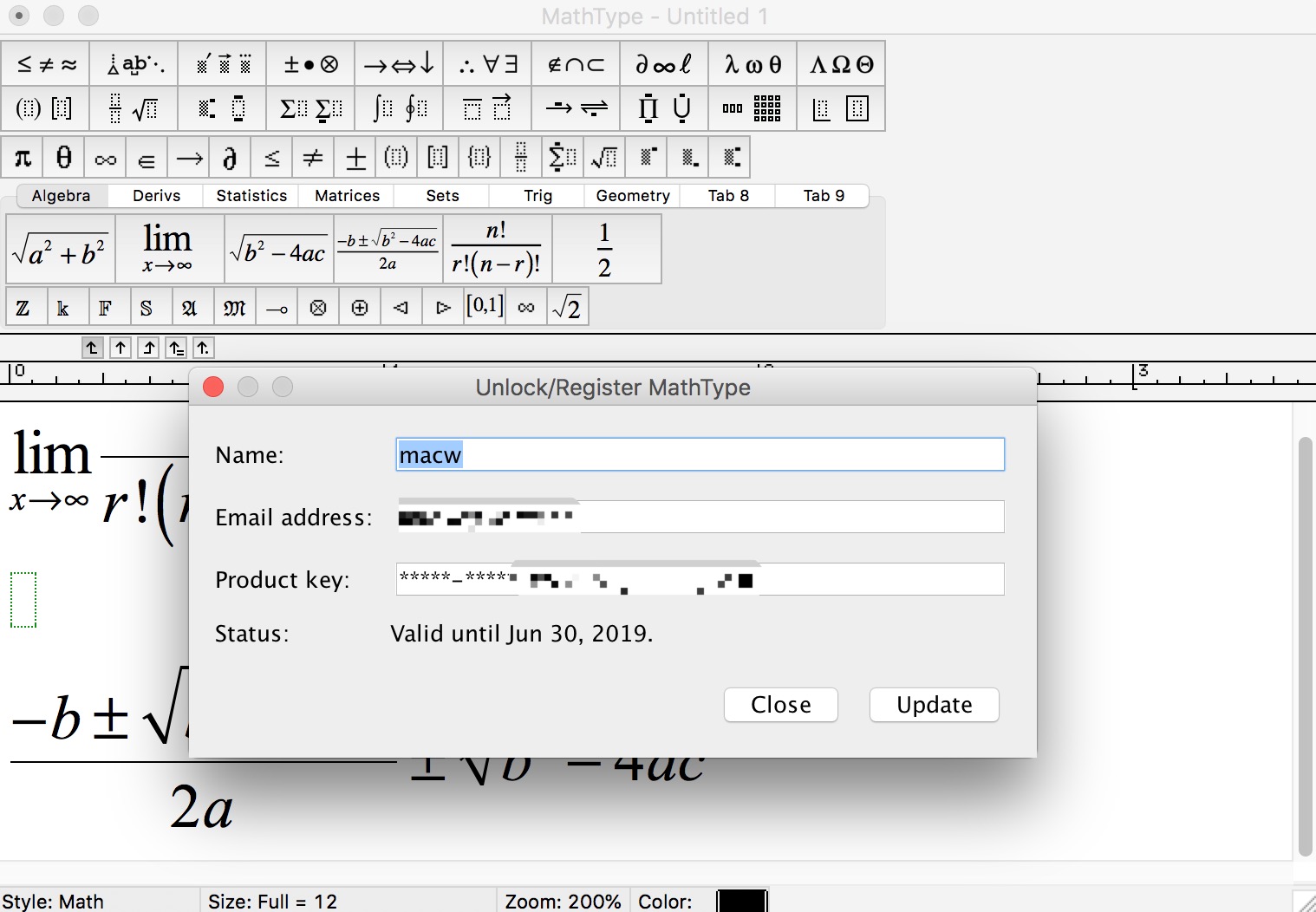 MathType 7 7.4.3 for Mac|Mac版下载 | 数学公式编辑器
