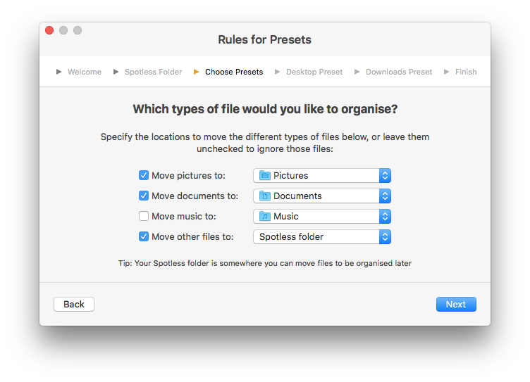 Spotless 1.1.2 for Mac|Mac版下载 | 自动整理文件