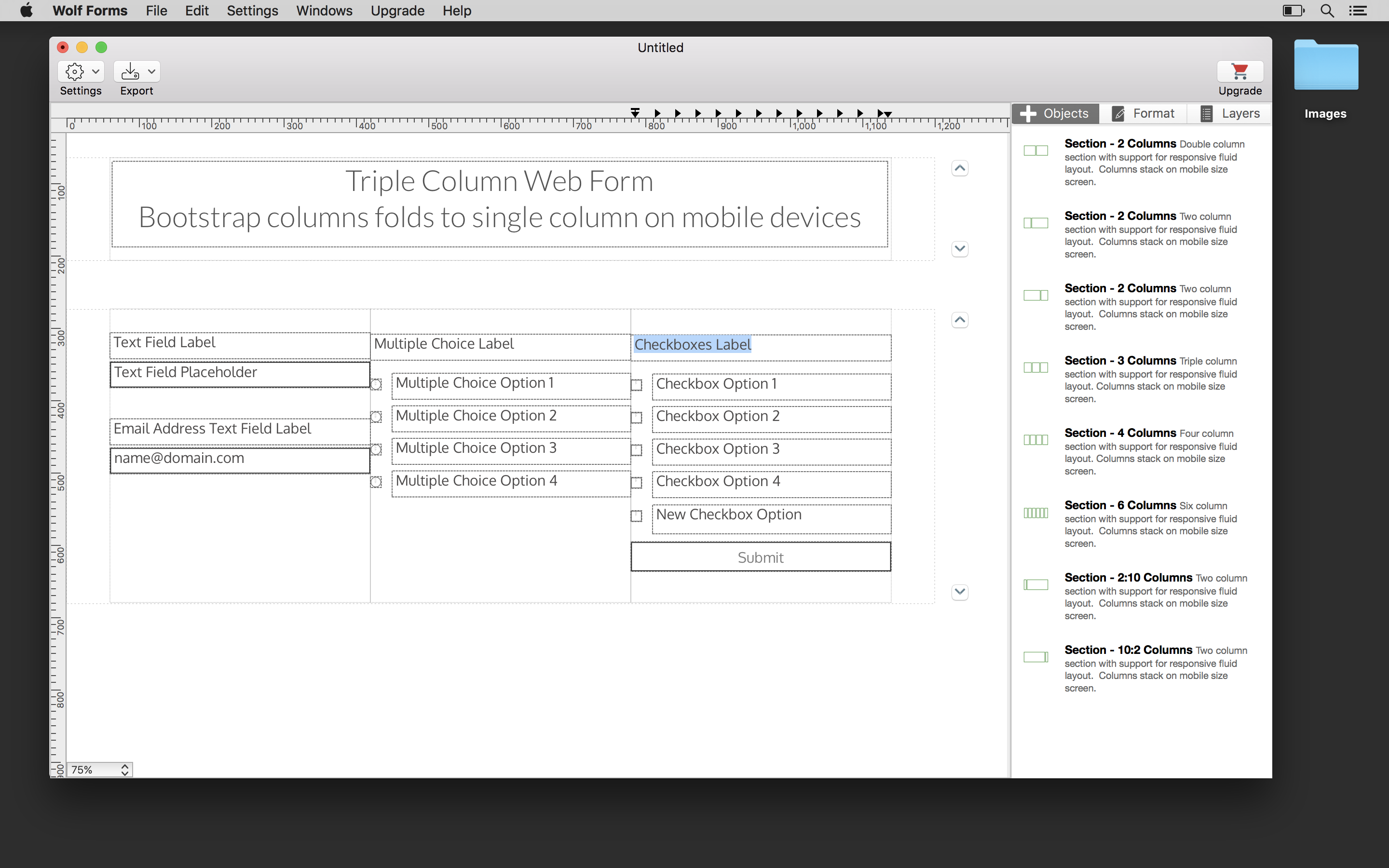 Wolf Responsive Form Maker 2.37.1 for Mac|Mac版下载 | 网页表单设计软件