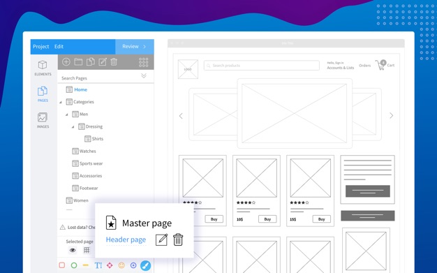 MockFlow 1.4.7 for Mac|Mac版下载 | 网页UI设计软件