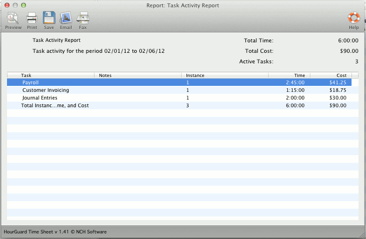 HourGuard 1.45 for Mac|Mac版下载 | 工作任务记时软件
