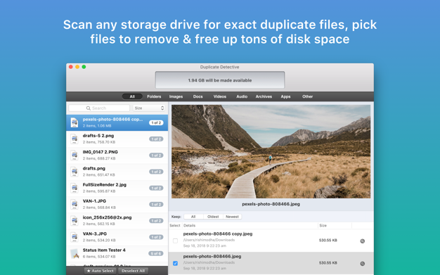 Duplicate Detective 1.99.2 for Mac|Mac版下载 | 重复文件查找