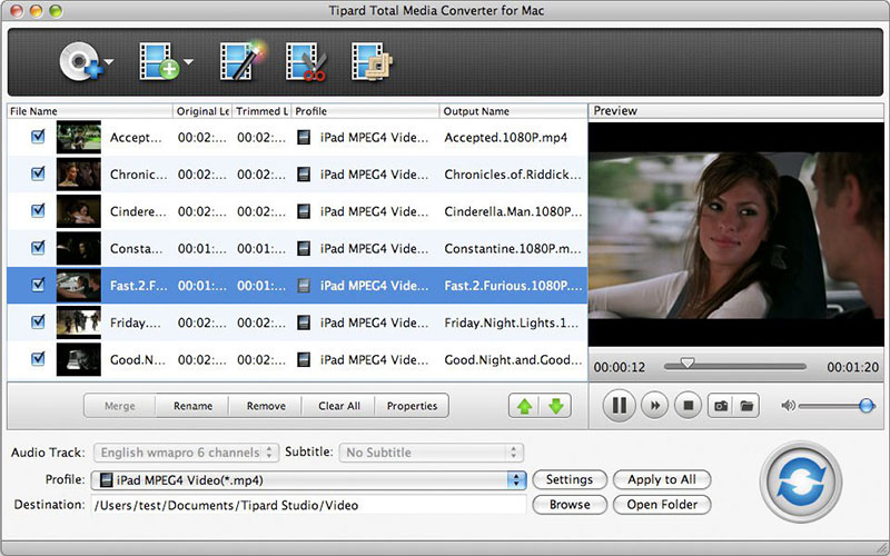 Tipard Total Media Converter 9.1.20 for Mac|Mac版下载 | 视频格式转换