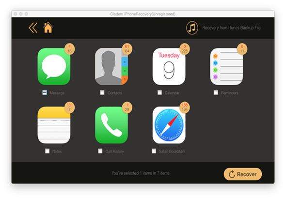 Cisdem iPhone Recovery 3.7.0 for Mac|Mac版下载 | iphone数据恢复软件
