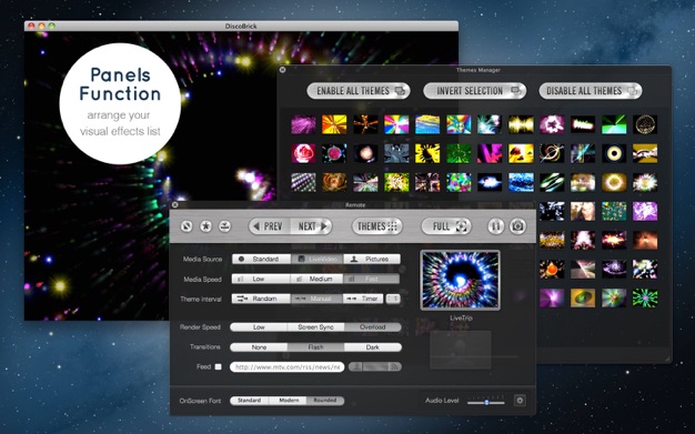 DiscoBrick Pro 2.16 for Mac|Mac版下载 | 音频可视化工具