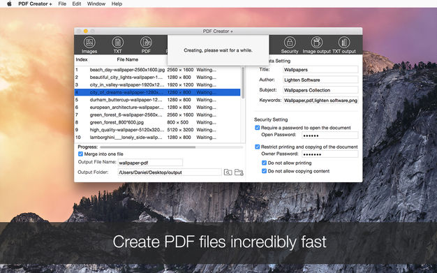 PDF Creator 3.0 for Mac|Mac版下载 | 创建PDF文件