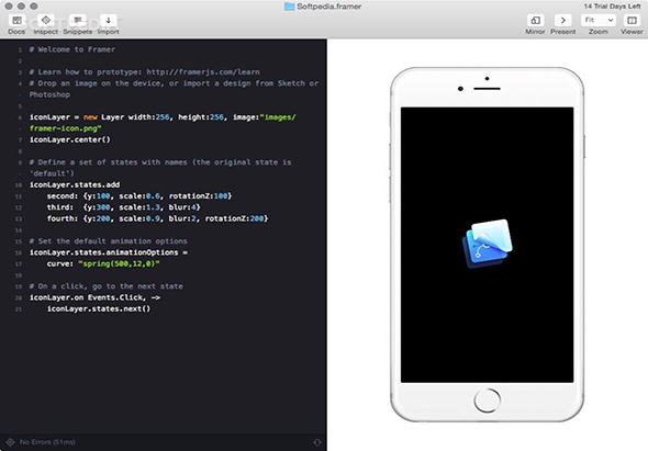  Framer Studio 124 for Mac|Mac版下载 | 移动交互原型设计工具