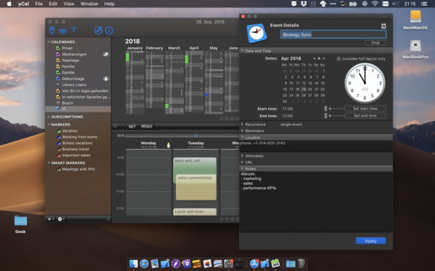 yCal 1.6 for Mac|Mac版下载 | 日历应用