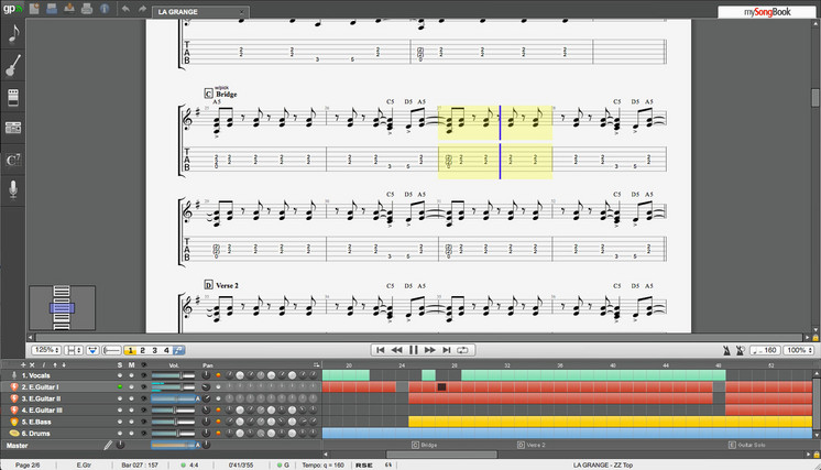 Guitar Pro 7 7.5.2 for Mac|Mac版下载 | 吉他、贝斯打谱识谱软件