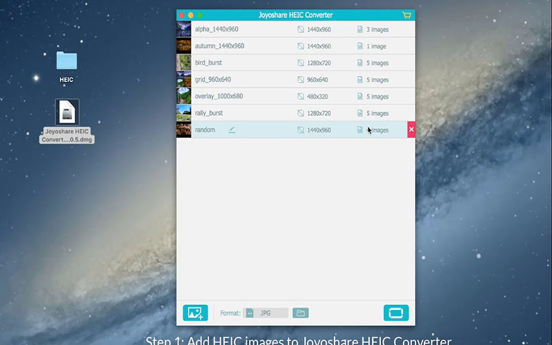 Joyoshare HEIC Converter 2.0.0 for Mac|Mac版下载 | HEIC格式图像转换软件