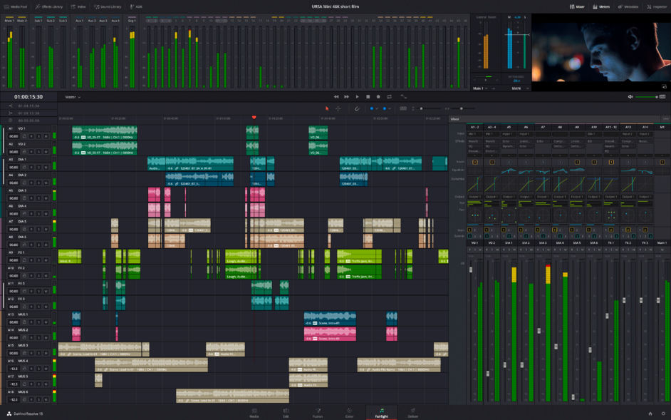 DaVinci Resolve Studio 15 15.3.1 for Mac|Mac版下载 | 达芬奇调色软件