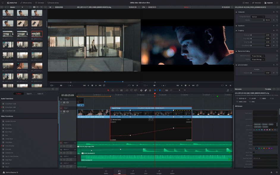 DaVinci Resolve Studio 15 15.3.1 for Mac|Mac版下载 | 达芬奇调色软件